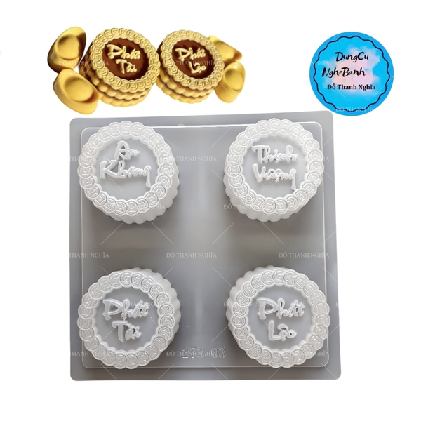 Vĩ Nhựa PP - Chữ 9cm - YB375 - An Khang Thịnh Vượng PT PL