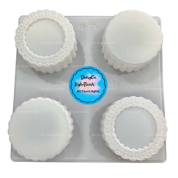 Vĩ Nhựa PP - Chữ 9cm - YB376 - Mặt Trơn Viền Tiền