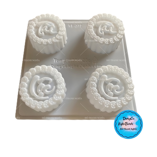 Vĩ Nhựa PP - Chữ 9cm - YB377 - Tài Tài Lộc Lộc