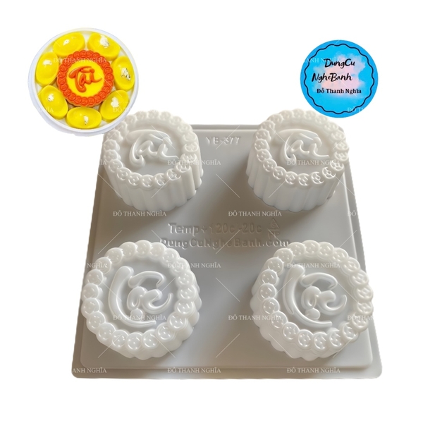 Vĩ Nhựa PP - Chữ 9cm - YB377 - Tài Tài Lộc Lộc