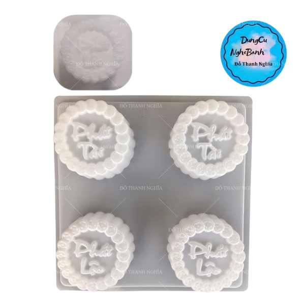 Vĩ Nhựa PP - Chữ 9cm - YB378 - Phát Tài Phát Lộc 2x