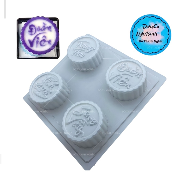 Vĩ Nhựa PP - Chữ 9cm - YB381 - Cát Tường ĐV PQ SV - Tròn