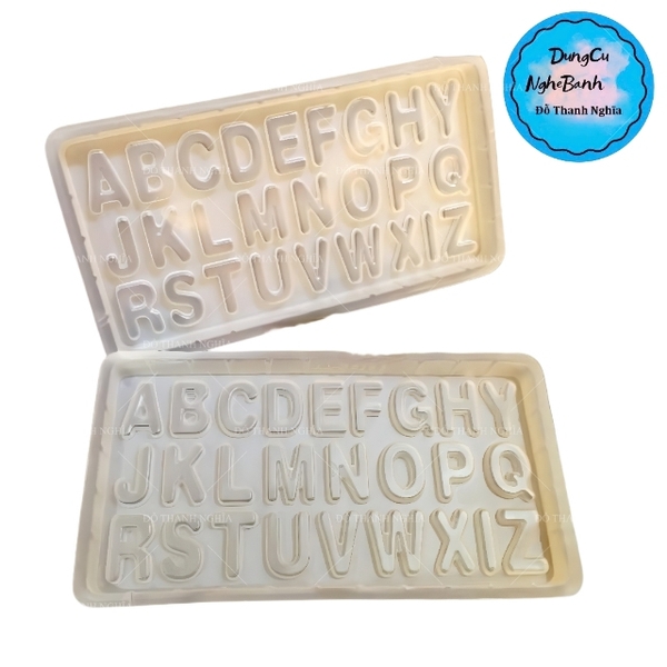 Vĩ Nhựa PP - Chữ Cái IN 5cm