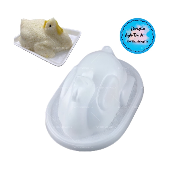 Vĩ Nhựa PP - Động Vật - Con Gà Quay 19.5x13 Cao 10cm
