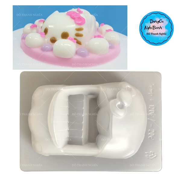 Vĩ Nhựa PP - Em Bé - YT076 - Xe Mèo Kitty