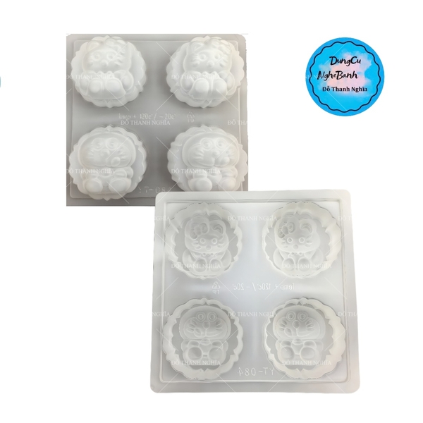Vĩ Nhựa PP - Em Bé - YT084 - 4c - Mặt Mèo Kitty Doremon