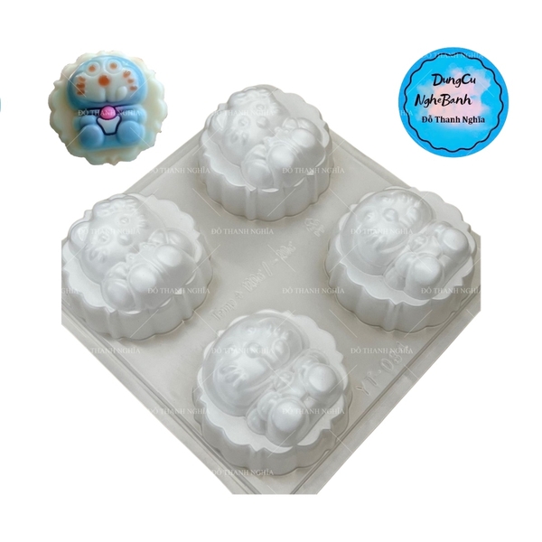 Vĩ Nhựa PP - Em Bé - YT084 - 4c - Mặt Mèo Kitty Doremon
