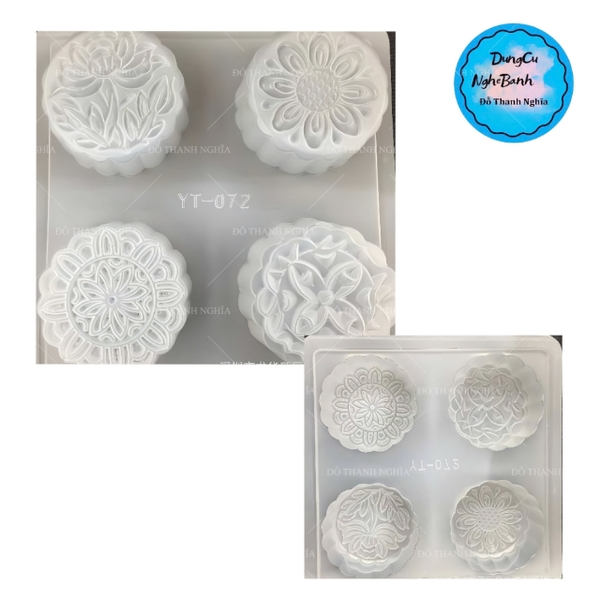 Vĩ Nhựa PP - Hoa - YT072 - 7.3x3cm