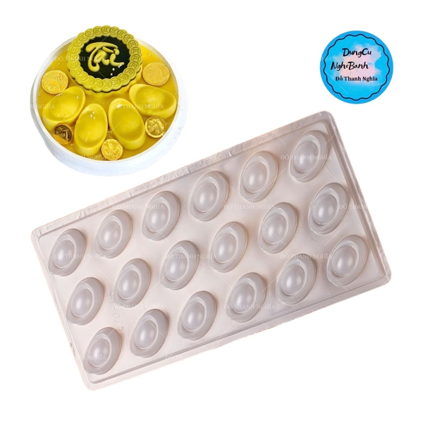 Vĩ Nhựa PP - Thỏi Vàng - 18c - 4cm - Trơn