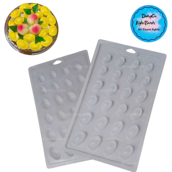 Vĩ Nhựa PP - Thỏi Vàng - 24c - 2cm 3cm 4cm - Trơn