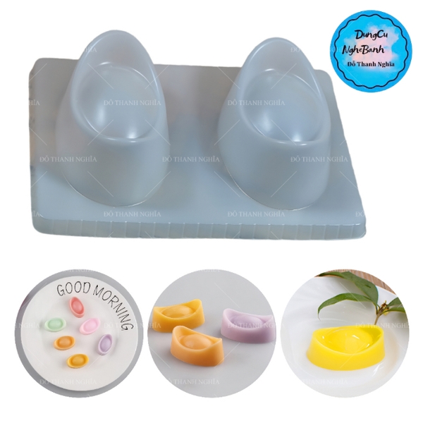Vĩ Nhựa PP - Thỏi Vàng - 2c - 12cm - Trơn