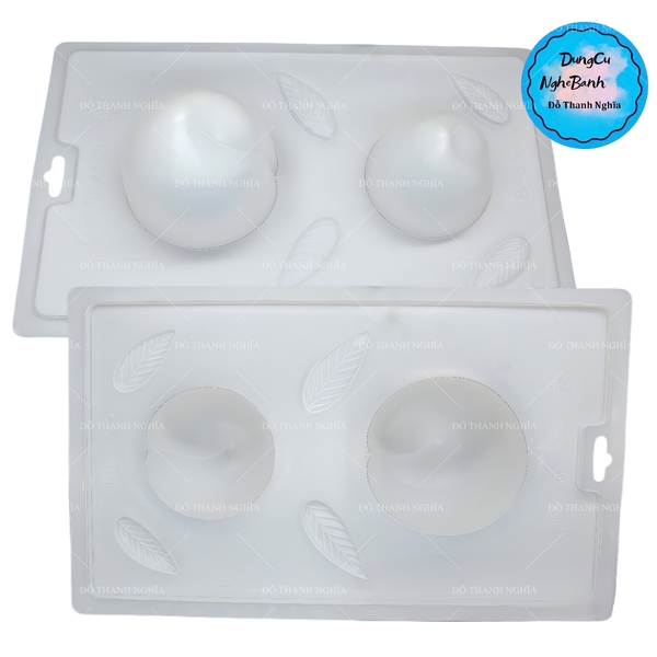 Vĩ Nhựa PP - Trái Đào - YB353 - 2c - Trái Đào 9cm và 7.5cm