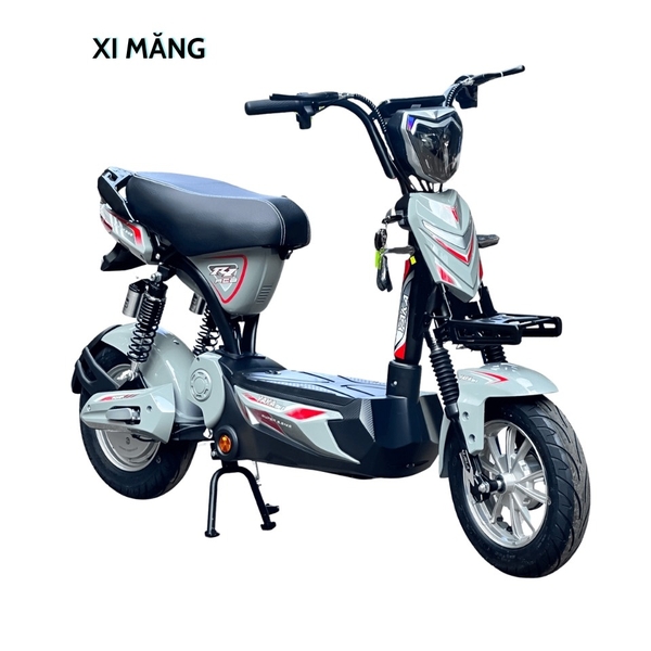 Xe đạp điện yaka xám