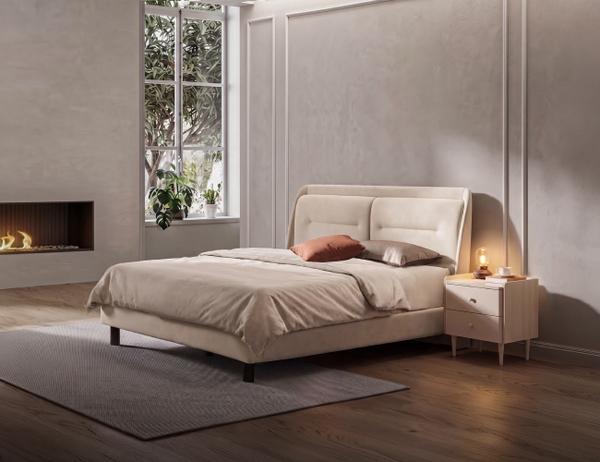GIƯỜNG NGỦ VẢI ARTE 1.6M