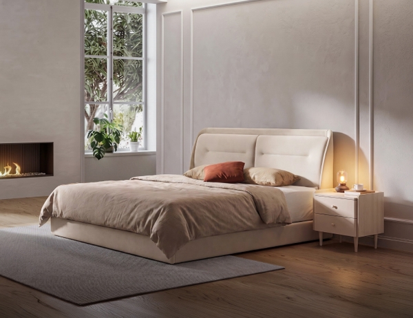 GIƯỜNG NGỦ VẢI ARTE 1.8M