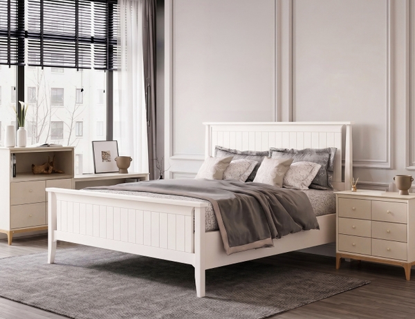 GIƯỜNG NGỦ DAILY WHITE 1.8m