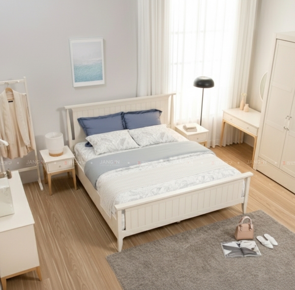 GIƯỜNG DAILY WHITE 1.8m