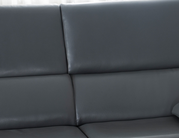 SOFA DA 4 CHỖ INDI NAVY