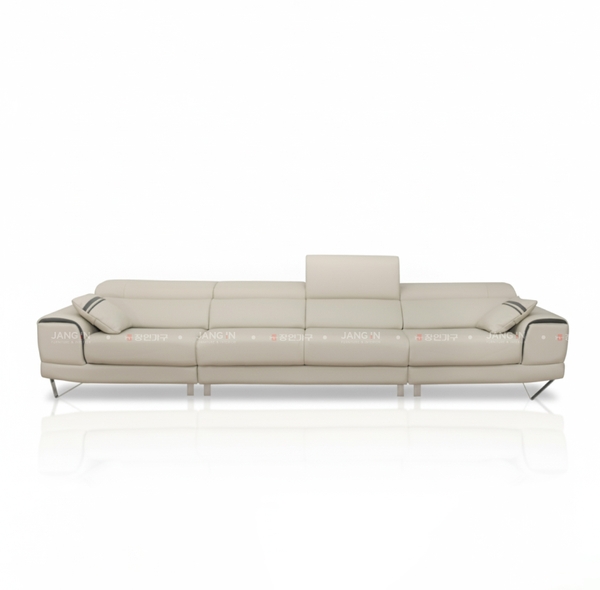 SOFA DA 3 CHỖ INDI IVORY