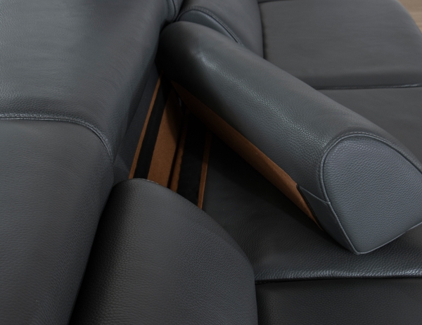 SOFA GÓC DA NGUYÊN TẤM INDI NAVY