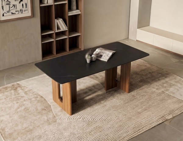 BÀN ĂN ĐÁ CERAMIC PRESTON 6 CHỖ