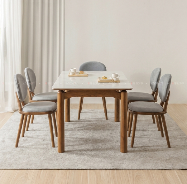 BỘ BÀN ĂN CERAMIC MỞ RỘNG STELLA