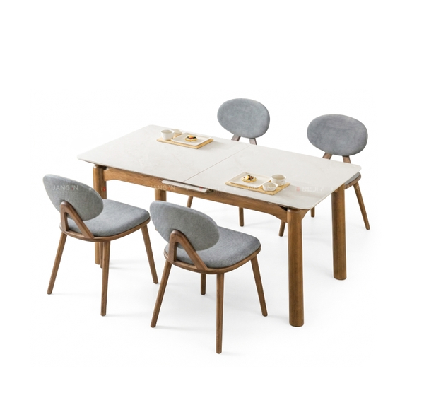 BỘ BÀN ĂN CERAMIC MỞ RỘNG STELLA