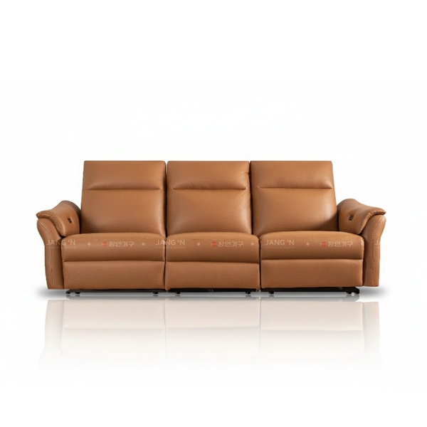 SOFA DA VIENNA 4 CHỖ TOBACCO