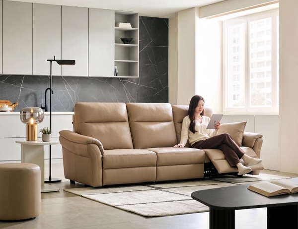 SOFA DA THƯ GIÃN VIENNA 4 CHỖ NOMAD