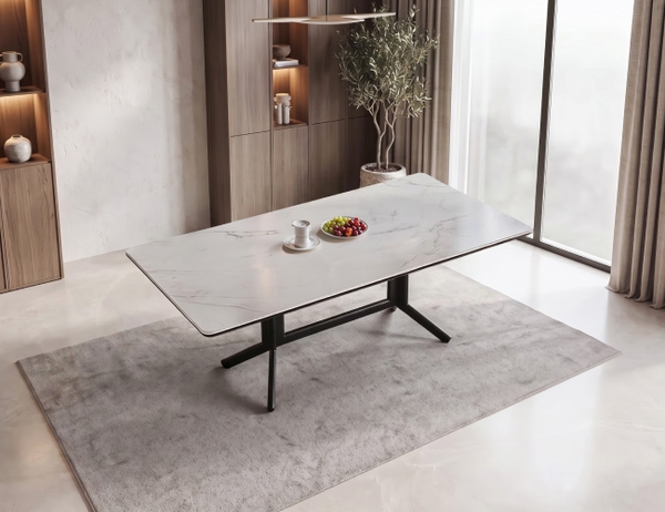 BÀN ĂN MẶT ĐÁ CERAMIC WINSTON 8 CHỖ
