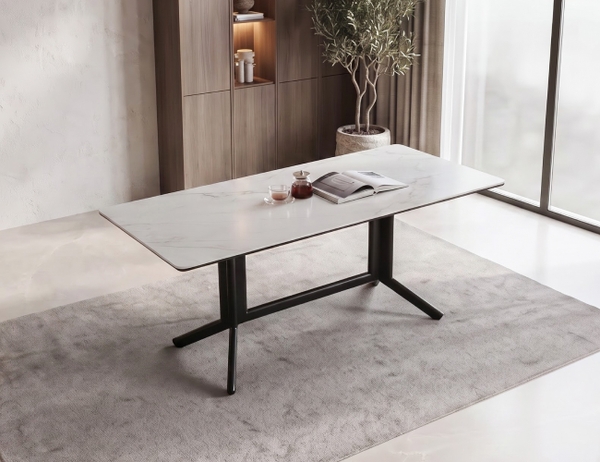 BÀN ĂN MẶT ĐÁ CERAMIC WINSTON 8 CHỖ