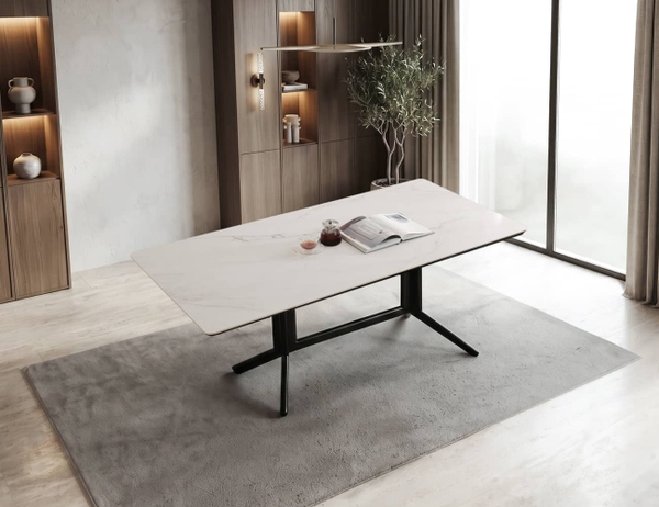 BÀN ĂN MẶT ĐÁ CERAMIC WINSTON 6 CHỖ