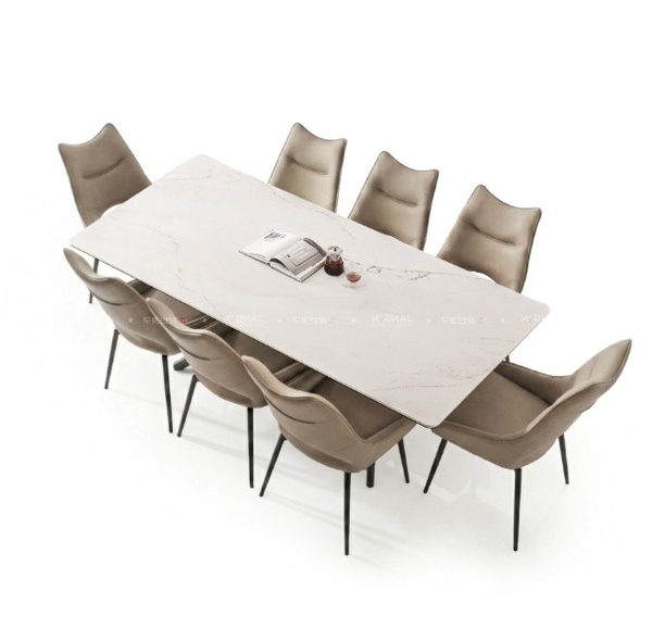 BỘ BÀN ĂN ĐÁ CERAMIC 8 CHỖ WINSTON