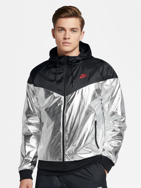 Áo Khoác NK Windrunner Metallic Jacket Ver 2