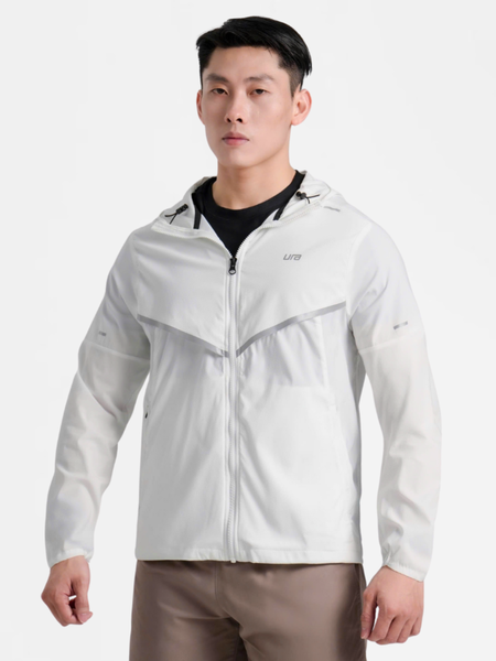 Áo Khoác Ura Repel Windrunner Hooded Packable Jacket