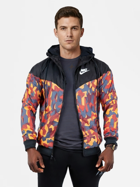 Áo Khoác NK Badlands Camo Windbreaker Jacket