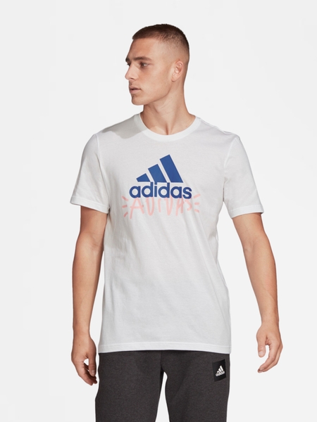 Áo Thun AD Men's Printed Round Neck Pure T-Shirt