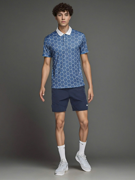 Bộ Thể Thao NK Dri-FIT Printed Circle - Court Advantage Tennis