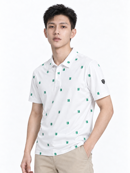 Áo Thun Dri-FIT Par 5 Icon Stack Print Polo