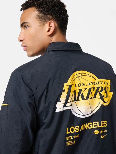 Áo Khoác Los Angeles Lakers Men's Coaches Jacket