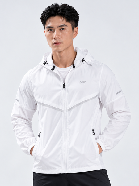 Áo Khoác Ura Repel Windrunner Hooded Packable Jacket