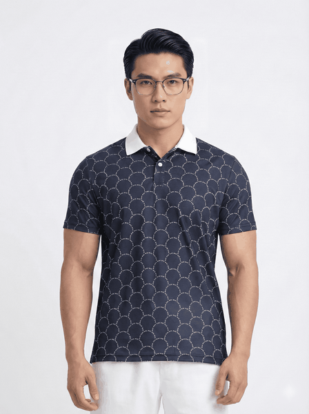 Áo Thun NK Dri-FIT Printed Circle Polo