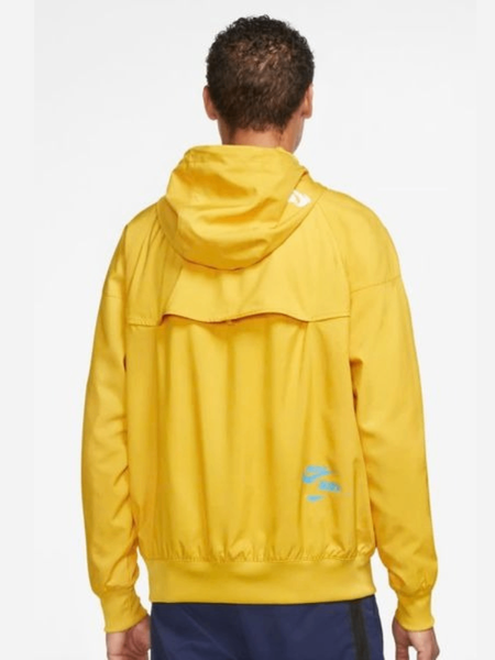 Áo Khoác NK Windrunner Hooded Double Swoosh Jacket