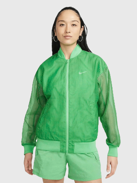 Áo Khoác NK Women's Sportswear Essentials Woven Varsity Bomber Jacket