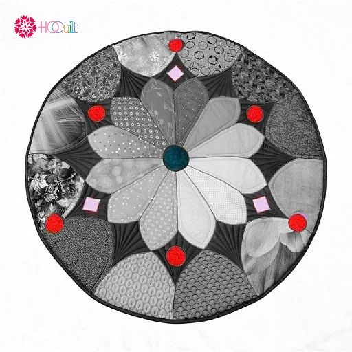 three squares seven circles