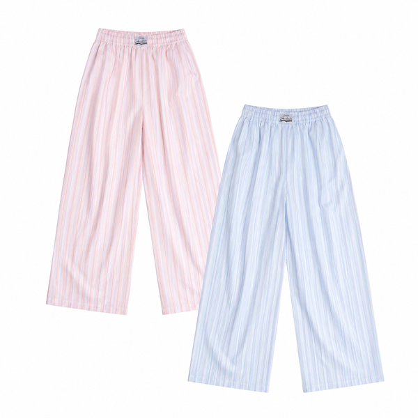[BST HÈ 2026] Quần Dài Sọc Linen INSOMNIA Form Wide Leg Unisex - PS022