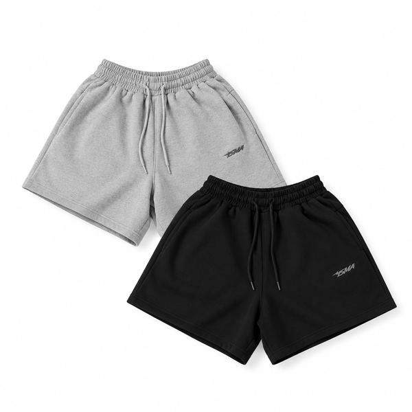 [NEW ARRIVAL] Quần Short Nỉ Cua 420GSM Đính Logo Kim Loại INSOMNIA Form Ống Rộng Unisex - PS031