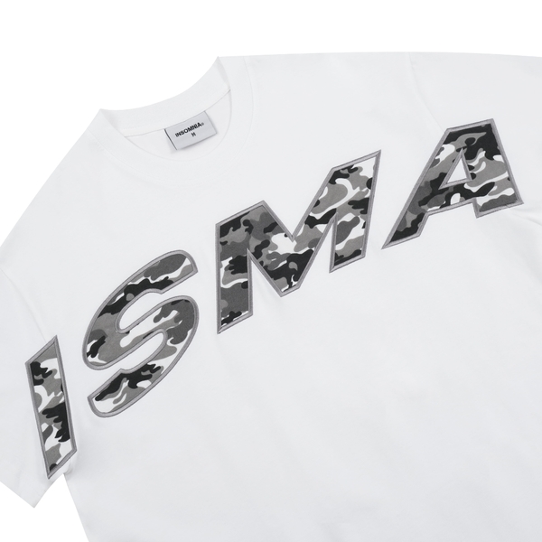 Áo Thun Boxy 280GSM Thêu Camo ISMA Unisex Local Brand - TS044
