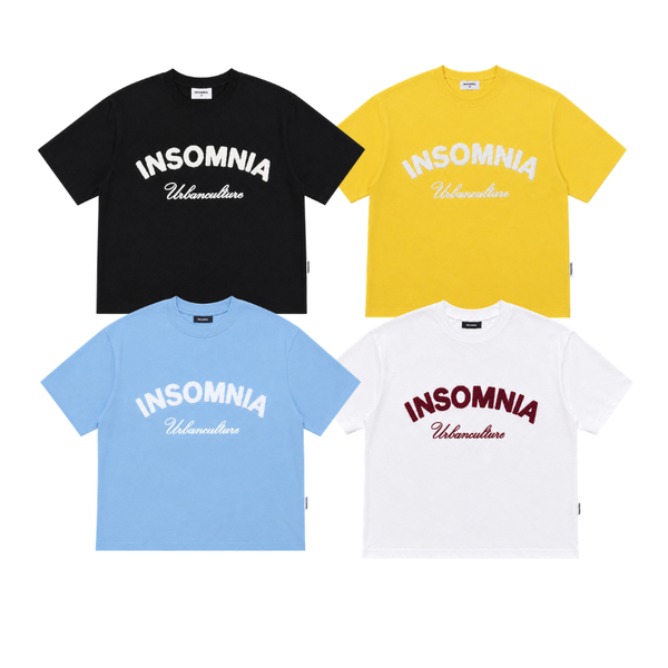 Áo Thun Boxy 280GSM Thêu Xù Ver 3 INSOMNIA Unisex Local Brand - TS032