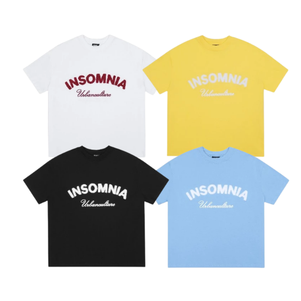 Áo Thun Boxy 280GSM Thêu Xù Ver 3 INSOMNIA Unisex Local Brand - TS032